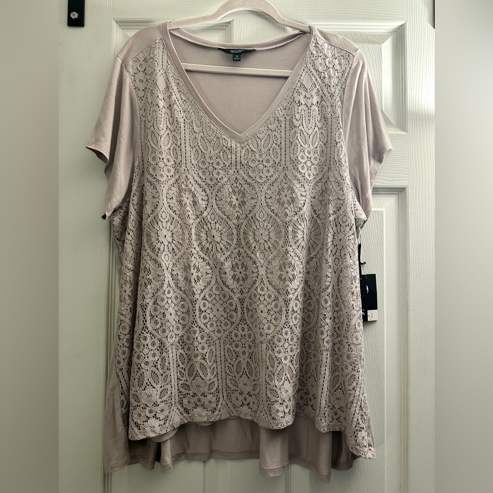 Simply Vera Wang Women’s Plus Size Lace